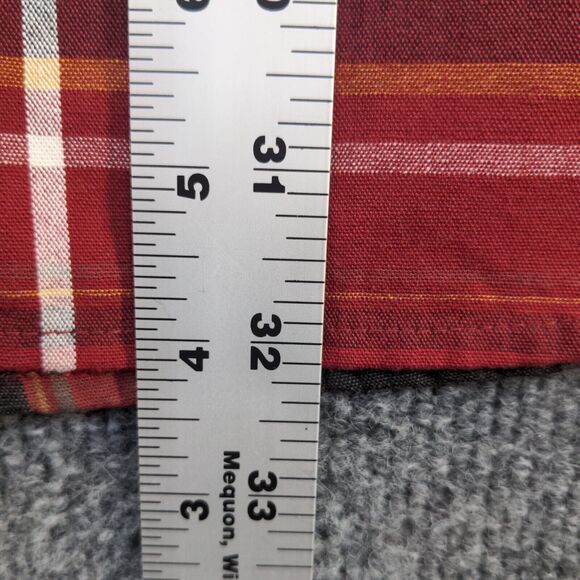 C.E. Schmidt Workwear Men's Button-Down Shirt Multi Plaid Big 2X Long Sleeve - Picture 10 of 11